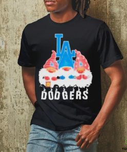 Trending Los Angeles Dodgers Gnomies Christmas shirt