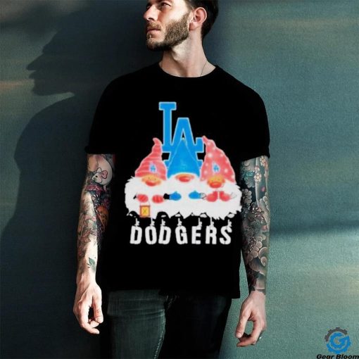 Trending Los Angeles Dodgers Gnomies Christmas shirt