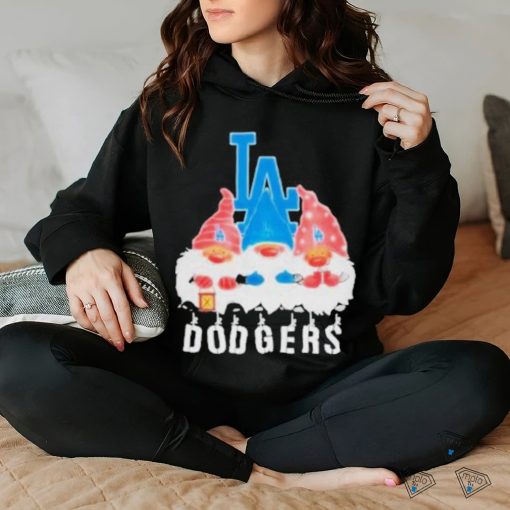 Trending Los Angeles Dodgers Gnomies Christmas shirt