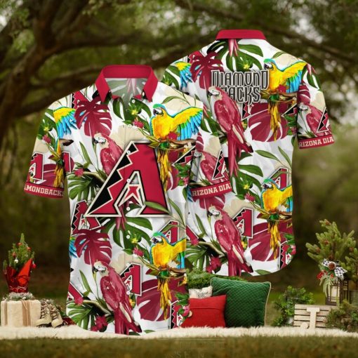 Trending MLB Arizona Diamondbacks Flower Summer Hawaiian Shirt