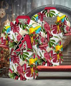 Trending MLB Arizona Diamondbacks Flower Summer Hawaiian Shirt