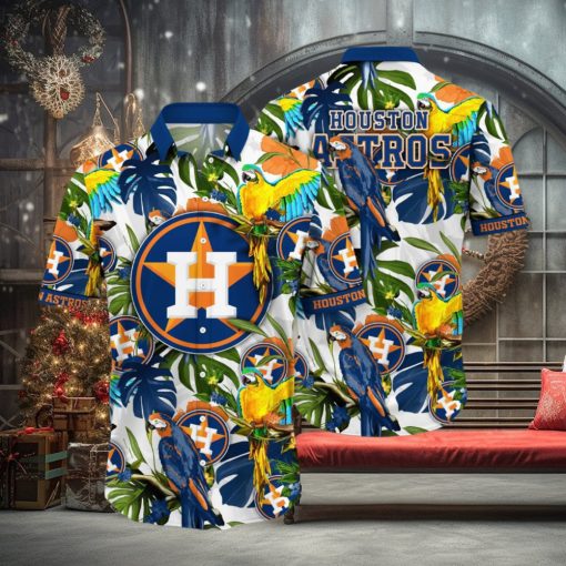 Trending MLB Houston Astros Flower Summer Hawaiian Shirt