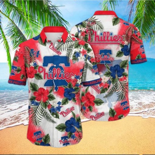 Trending MLB Philadelphia Phillies Floral Flower Tropical Shirt – Phillies Hawaiian Shirt