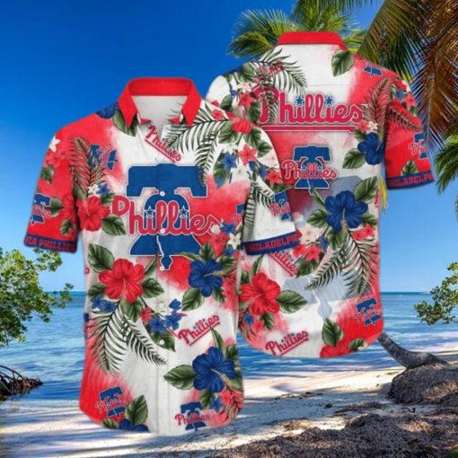 Trending MLB Philadelphia Phillies Floral Flower Tropical Shirt – Phillies Hawaiian Shirt