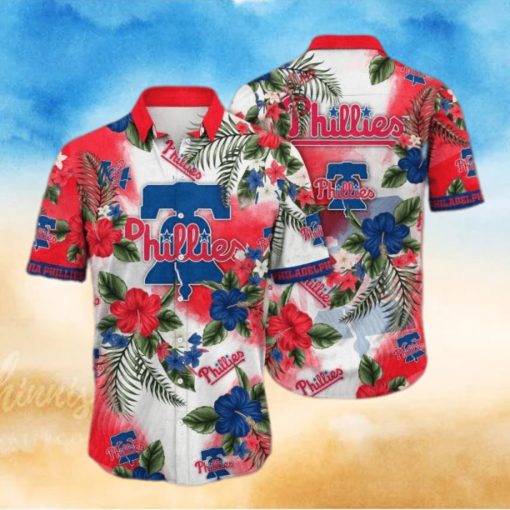 Trending MLB Philadelphia Phillies Floral Flower Tropical Shirt – Phillies Hawaiian Shirt