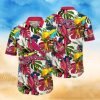 Louisville Cardinals NCAA Floral Full Print Hawaiian Shirt