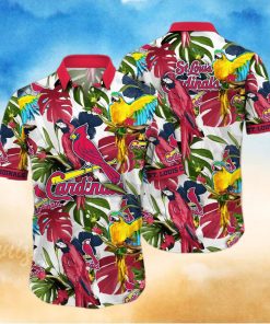 Trending MLB St Louis Cardinals Flower Summer Hawaiian Shirt