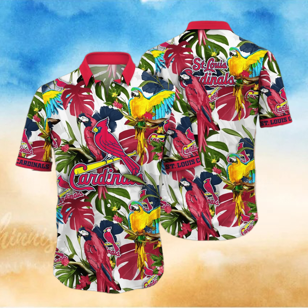 Trending MLB St Louis Cardinals Flower Summer Hawaiian Shirt Trending MLB St Louis Cardinals Flower Summer Hawaiian Shirt