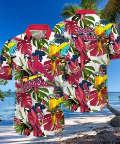 Trending MLB St Louis Cardinals Flower Summer Hawaiian Shirt