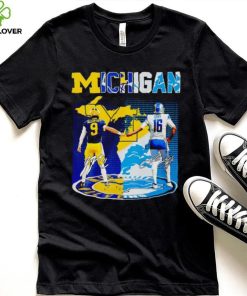 Trending Michigan J.J. Mccarthy and Jared Goff signatures hoodie, sweater, longsleeve, shirt v-neck, t-shirt