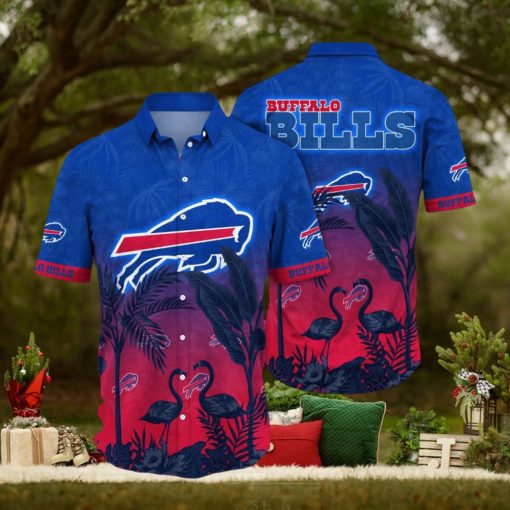 Trending NFL Buffalo Bills Flower Summer Hawaiian Shirt