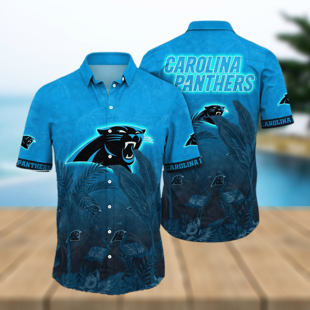 Trending NFL Carolina Panthers Flower Hawaiian Shirt Trending NFL Carolina Panthers Flower Hawaiian Shirt