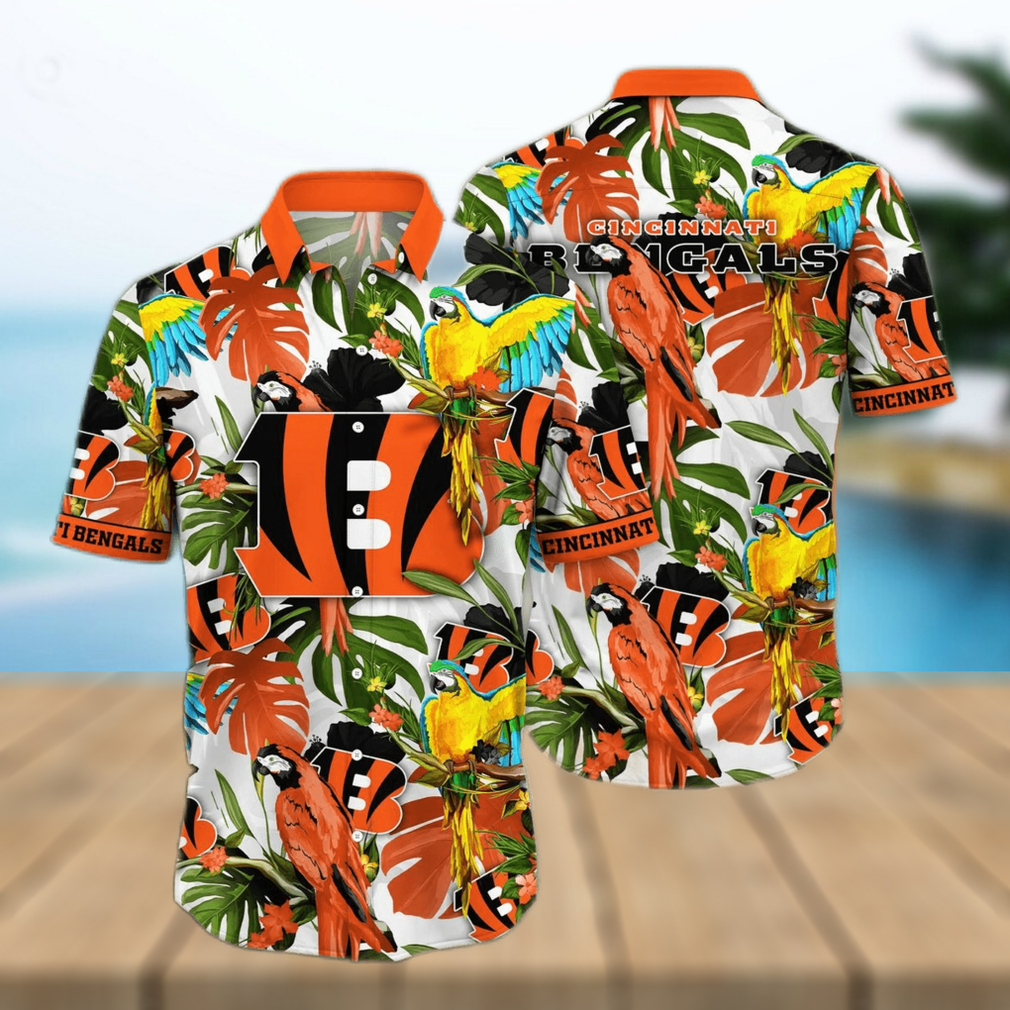 NEW Cincinnati Bengals NFL God Hawaiian Shirt