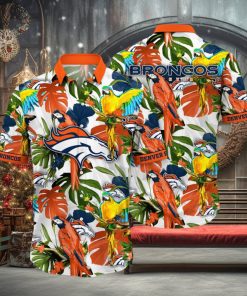 Trending NFL Denver Broncos Flower Summer Hawaiian Shirt