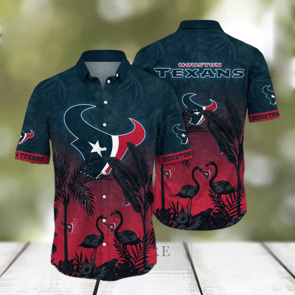 Trending NFL Houston Texans Flower Hawaiian Shirt Trending NFL Houston Texans Flower Hawaiian Shirt