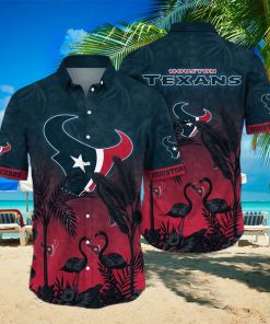 Trending NFL Houston Texans Flower Hawaiian Shirt