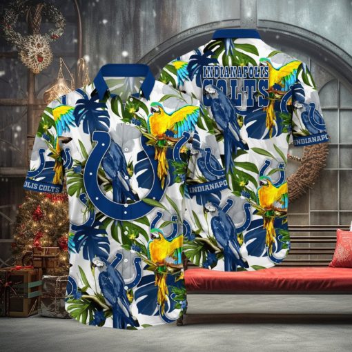 Trending NFL Indianapolis Colts Flower Summer Hawaiian Shirt