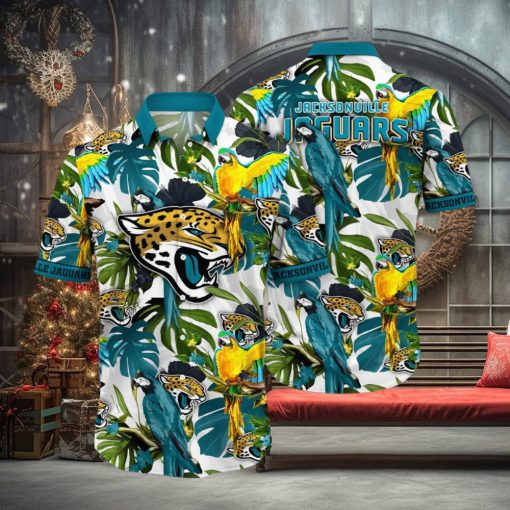 Trending NFL Jacksonville Jaguars Flower Hawaiian Shirt