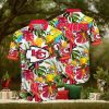 Trending NFL Kansas City Chiefs Summer Flower Hawaiian Shirt