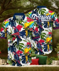 Trending NFL New England Patriots Flower Hawaiian Shirt