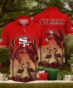 Trending NFL San Francisco 49ers Flower Summer Hawaiian Shirt