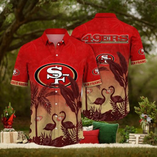 Trending NFL San Francisco 49ers Flower Summer Hawaiian Shirt