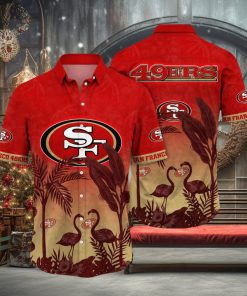 Trending NFL San Francisco 49ers Flower Summer Hawaiian Shirt