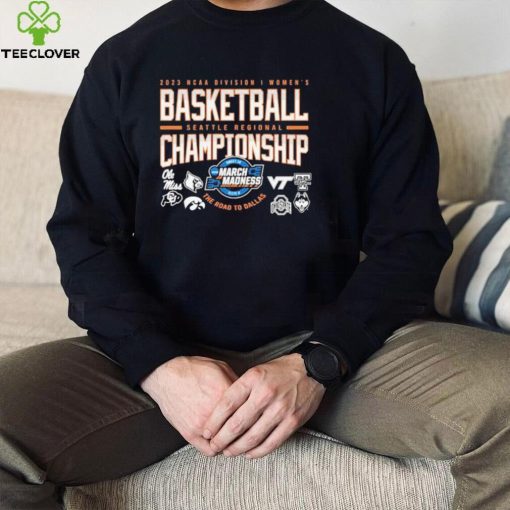 Trending Ncaa Di Women’s Basketball Seattle Regional 2023 Shirt
