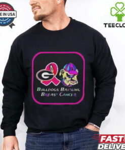 Trending Ncaa Georgia Bulldogs Battling Breast Cancer T Shirt 1 Trending Ncaa Georgia Bulldogs Battling Breast Cancer T Shirt