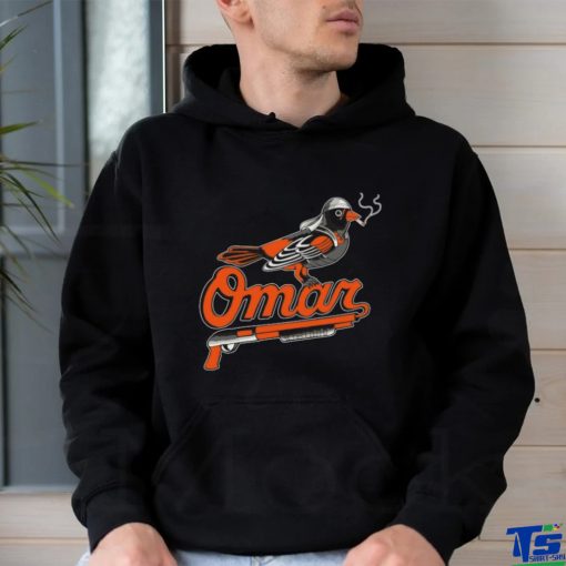 Trending Omar The Wire Baltimore Oriole shirt
