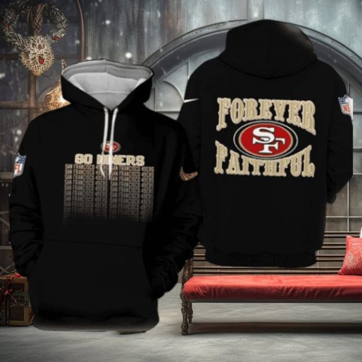 Trending San Francisco 49ers All Over Printed Clothes 3d Hoodie