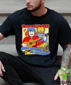 Trending Simon and Garfield Hello Lasagna my old friend shirt