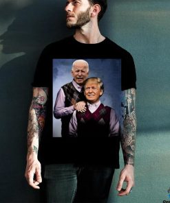 Trending Step Brother Trump And Biden T shirt