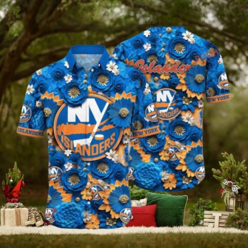 Trending Summer Custom Team New York Islanders Hawaiian Shirt