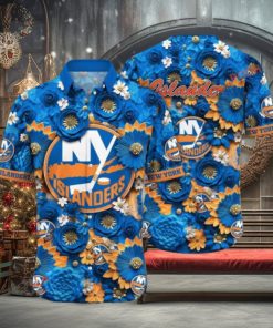 Trending Summer Custom Team New York Islanders Hawaiian Shirt