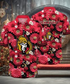 Trending This Summer Customizable NHL Ottawa Senators Hawaiian Shirt