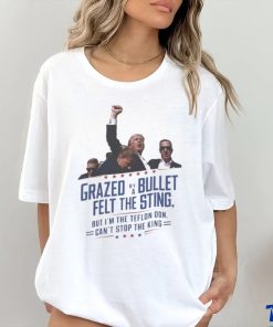 Trending Trump Attempted Assassination But I’m The Teflon Don Can’t Stop The King 2024 T shirt