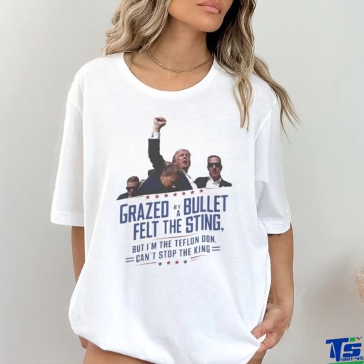 Trending Trump Attempted Assassination But I’m The Teflon Don Can’t Stop The King 2024 T shirt