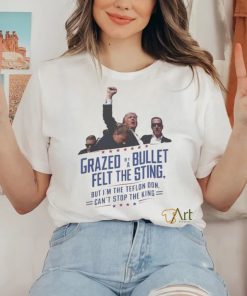 Trending Trump Attempted Assassination But I’m The Teflon Don Can’t Stop The King 2024 T shirt
