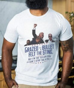 Trending Trump Attempted Assassination But I’m The Teflon Don Can’t Stop The King 2024 T shirt