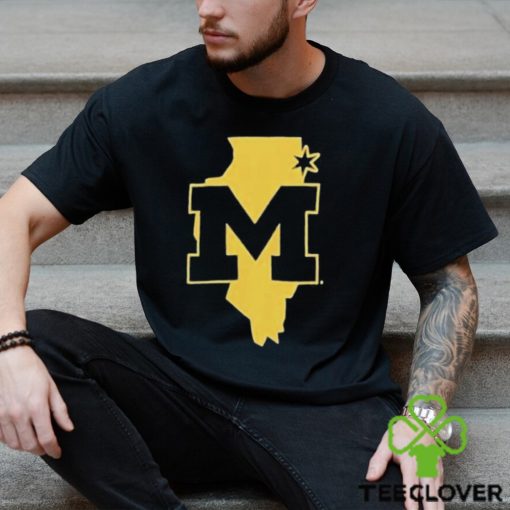 Trending University Of Michigan M Den Chicago Pop Up Shirt