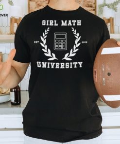 Trending girl math university est 2023 hoodie, sweater, longsleeve, shirt v-neck, t-shirt