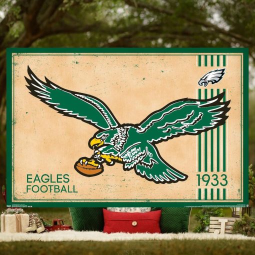 Trends International NFL Philadelphia Eagles   Retro Logo 14 Wall Poster