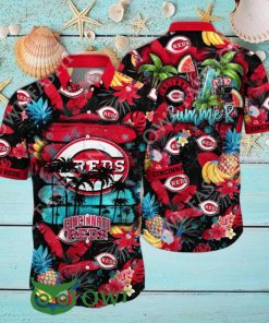 Trendy Cincinnati Reds MLB Hawaiian Shirt Aloha Summer