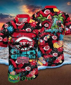 Trendy Cincinnati Reds MLB Hawaiian Shirt Aloha Summer