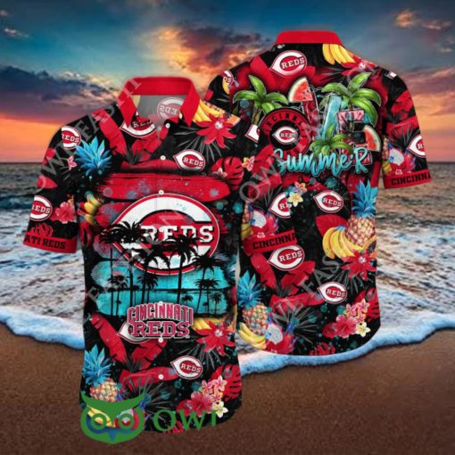 Trendy Cincinnati Reds MLB Hawaiian Shirt Aloha Summer