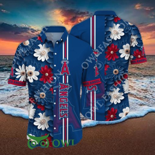 Trendy Los Angeles Angels Hawaiian Shirt Warmth Aloha