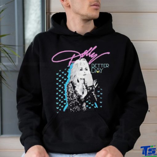 Trent Crimm Wearing Dolly Parton Better Day T Shirt