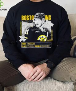 Trent Frederic number 11 Boston Bruins ice hockey player pose paper gift shirt 5 Trent Frederic number 11 Boston Bruins ice hockey player pose paper gift shirt