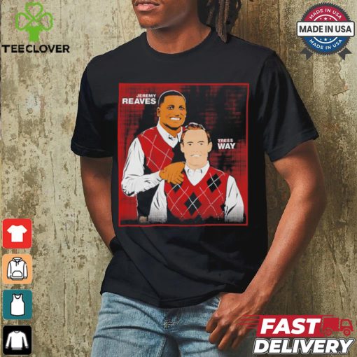 Tress Way & Jeremy Reaves stepbrother Washington Commanders shirt